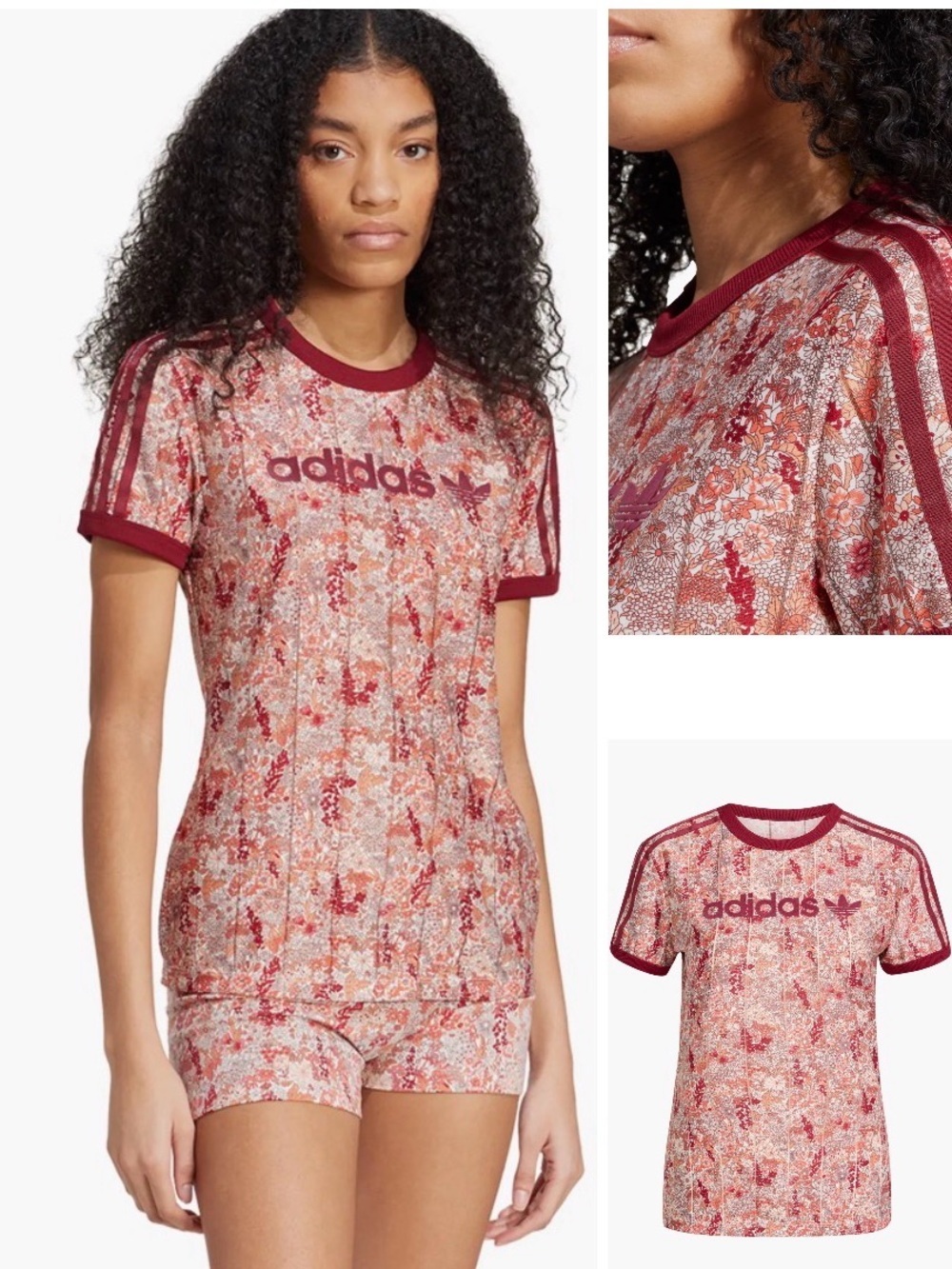 Adidas NWOT Originals x Liberty London Cali T-Shirt